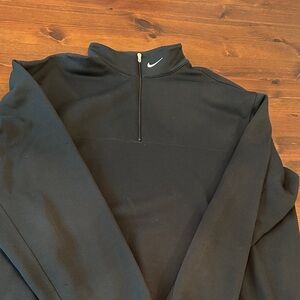Nike Black Quarter-Zip Top